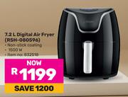 Logik 7.2L Digital Air Fryer RSH-080596