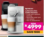 Nespresso Lattissima One Coffee Machine