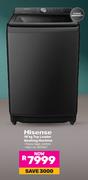 Hisense 18Kg Top Loader Washing Machine
