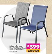 Leisure Terrace Opal Textilene Chair