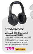 Volkano X ANC Bluetooth® Headphones VXH200