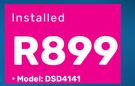 Dstv HD Decoder Installed DSD4141