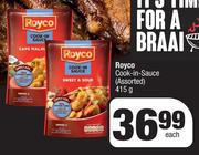 Royco Cook In Sauce Assorted-415g Each
