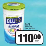 Blu 52 All In One Pool Solution-Each