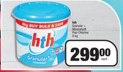 HTH Granular+ Mineralsoft Pool Chlorine-8Kg Each