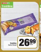 Spar Freshline Garlic Bread-Each