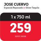 Jose Cuervo Especial Reposado Or Silver Tequila-750ml Each