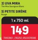 UVA Mira The Mira Sauvignon Blanc-750ml