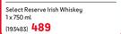 Jameson Select Reserve Irish Whisky-750ml