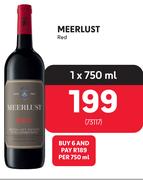 Meerlust Red-750ml