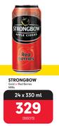 Strongbow Gold Or Red Berries NRBs-24 x 330ml