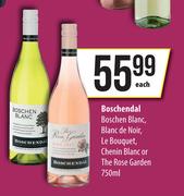 Boschendal Boschen Blanc, Blanc De Noir, Le Bouquet Chenin Blanc Or The Rose Garden-750ml Each
