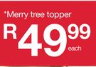 Merry Tree Topper-Each