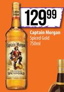 Captain Morgan Spiced Gold-750ml