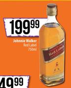 Johnnie Walker Red Label-750ml