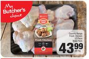 Country Range Fresh Chicken 12 Piece Braai Pack-Per kg