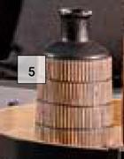 Ethnic Vase Black & Natural-102mm x 183mm