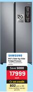 Samsung 647L Side By Side Fridge/Freezer RS62R5011M9/FA