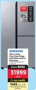 Samsung 595L 3 Door Frost Free Fridge With Water & Ice Dispenser RH69B8940SL/FAX