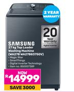 Samsung 27Kg Top Loader Washing Machine WA27B WA27B8375GV