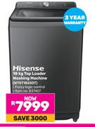 Hisense 18Kg Top Loader Washing Machine WT5T1825DT