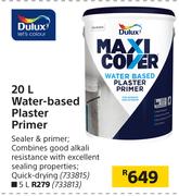 Dulux Water Based Plaster Primer-5Ltr 