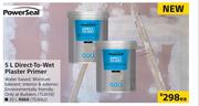Powerseal Direct-To-Wet Plaster Primer-5Ltr Each
