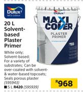 Dulux Solvent Based Plaster Primer-20Ltr 