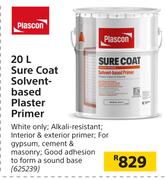 Plascon Sure Coat Solvent Based Plaster Primer-20Ltr 
