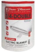 Pure Pleasure 3/4 Non Fitted Electric Blanket 110 x 150cm