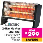 Logik 2 Bar Heater LHZ-422