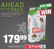 Spar Pro-Balance Dog Food (Selected Incl. Puppy)-8kg Each