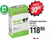 Lifestyle Nutrition Cal Q7 30 Tablets