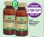 Dis-Chem Gold Slow Release Magnesium 100 Tablets-For 2