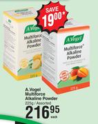 A.Vogel Multiforce Alkaline Powder Assorted-225g Each