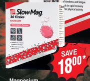 Slow Mag Magnesium Fizzies 30 Fizzies