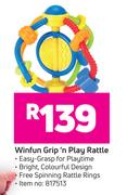 Winfun Grip n Play Rattle