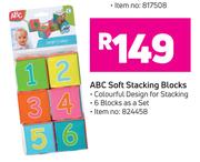 ABC Soft Stacking Blocks