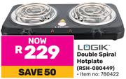 Logik Double Spiral Hotplate (RSH-080449)