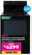 Defy Thermofan+ Kitchenaire 600 Solid Electric Stove DSS697