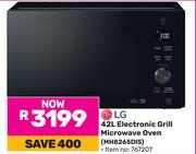 LG 42L Electronic Grill Microwave Oven MH8265DIS