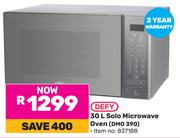 Defy 30L Solo Microwave Oven DMO 390