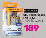 Lightworx USB Rechargeable LED Light