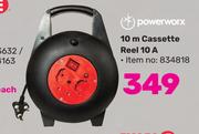 Powerworx 10m Cassette Reel 10A