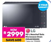 LG 42L Neochef Solo Microwave Oven MS4235GIS