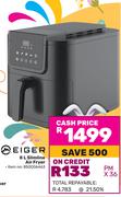 Eiger 8L Slimline Air Fryer