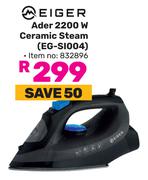 Eiger Ader 2200W Ceramic Steam Iron EG-SI004