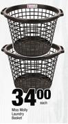 Miss Molly Laundry Basket-Each