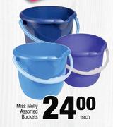 Miss Molly Assorted Buckets-Each
