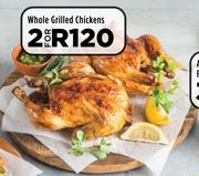 Whole Grilled Chickens-For 2